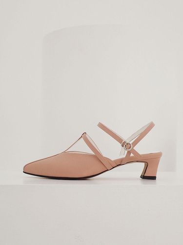 T-strap Slingbacks Skin Pink - february second - Modalova