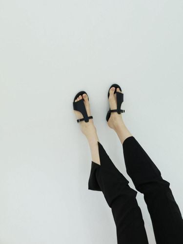 T031 flip flop slip black sandal - 23.5 - Modalova