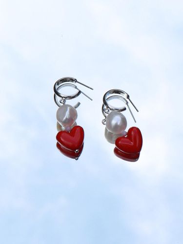 Heart point earring - MAD FACTORY - Modalova