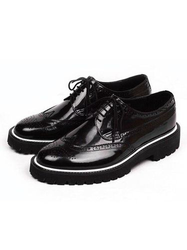 DVS Piping Wingtip Shoes Black - DAVID STONE - Modalova