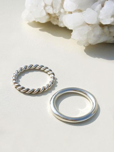 Silver Daily Ring Set - WIT-HOLIDAY - Modalova