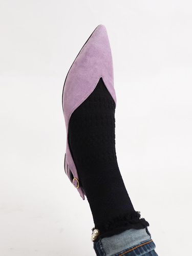 Pointed Toe Slingback Lavender - MISSUE - Modalova