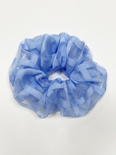 Cottoncandy check scrunchie () - August Harmony - Modalova