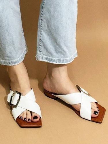 Square Buckle X Mule M-IG-180606 - IGINOA - Modalova