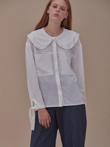 Amelia Blouse White - ANSWERING BIRD - Modalova