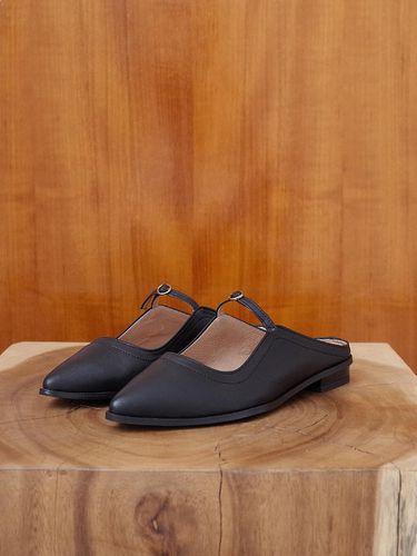 Mary Jane Mules Black - february second - Modalova