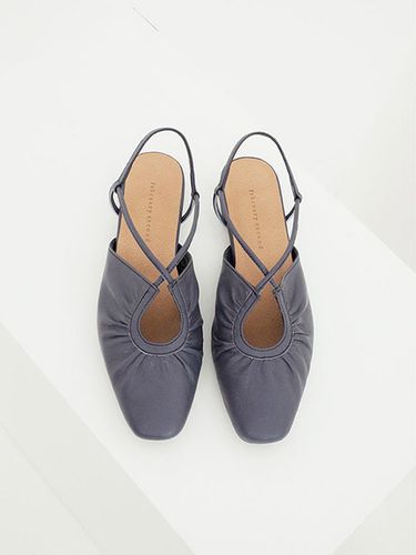 French Ballet Shoes Navy - february second - Modalova