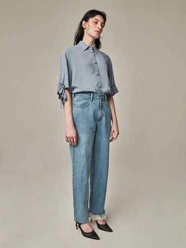 Walker denim Pants Blue - BOUTON - Modalova