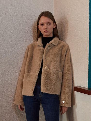 Monaco Faux Fur Jacket 2color - MANES - Modalova