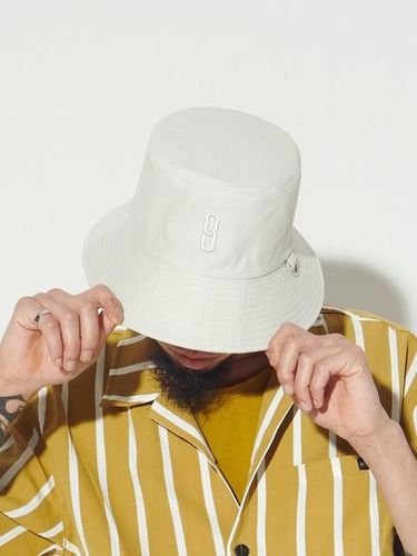 Unisex] Stonystripe Embroidery Bucket Hat - STONYSTRIDE - Modalova