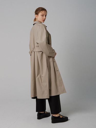 Single Reversible Long Jacket Gray - ellonarc - Modalova