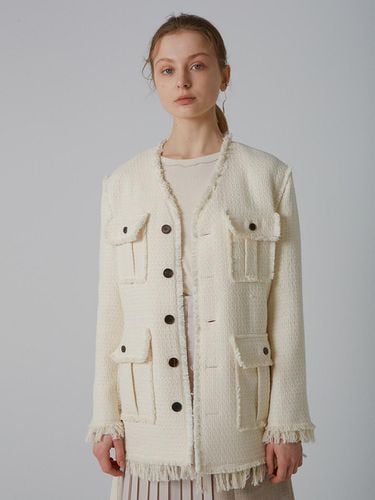 Tweed Four Pocket Jacket - ellonarc - Modalova