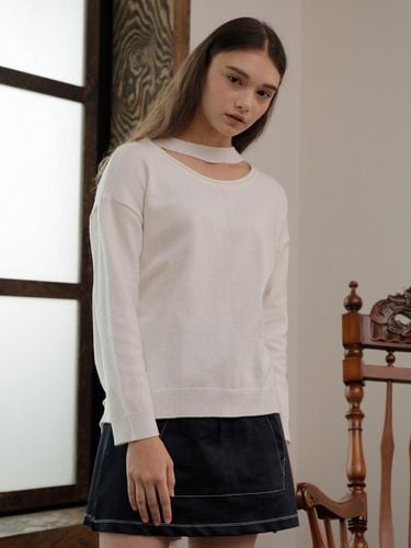 Cutting Rib Knit - WARDROBE - Modalova