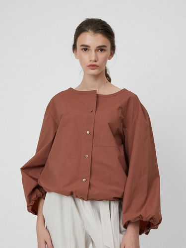 Blouse R Blouson Brown - AEER - Modalova