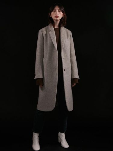 Herringbone Single Wool Coat - AEER - Modalova