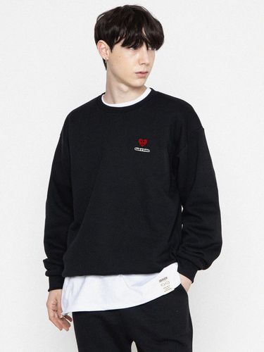 Heart Board Embroidery Sweatshirt - GRAVER - Modalova