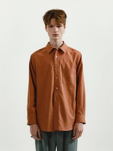 Long Sleeves Shirt_Burnt Orange - YOUNGOH - Modalova