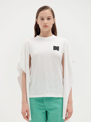 QUON Logo Printed T-shirt_White - EENK - Modalova