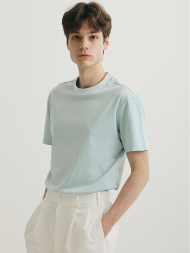 Silket Cotton Tee_Mint - FILLCHIC - Modalova