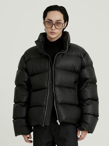 High Neck Down Short Parka - sunnus - Modalova