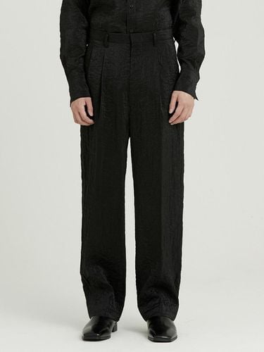 Two Tuck Slacks Black - sunnus - Modalova