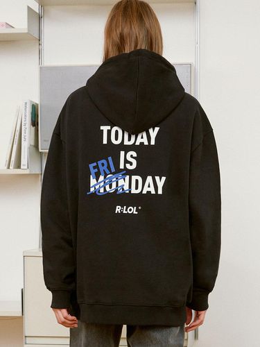 RLOL](HD-20722) RLOL TODAY IS FRIDAY HOOD T-SHIRT - ROLAROLA - Modalova