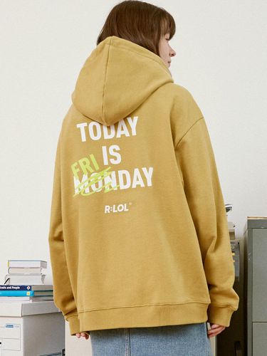 RLOL](HD-20722) RLOL TODAY IS FRIDAY HOOD T-SHIRT - ROLAROLA - Modalova