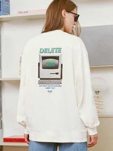 RLOL](TS-20725) RLOL DELETE MONDAY SWEATSHIRT - ROLAROLA - Modalova