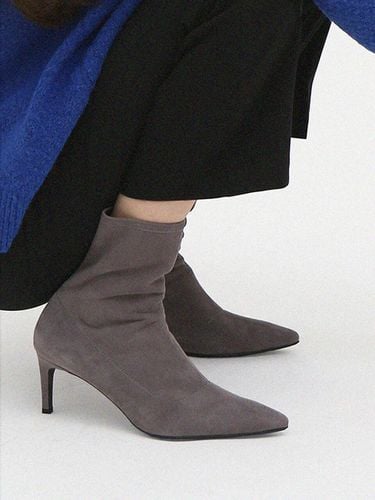 Marina Ankle Boots_Soft Gray - SECONDAILY - Modalova