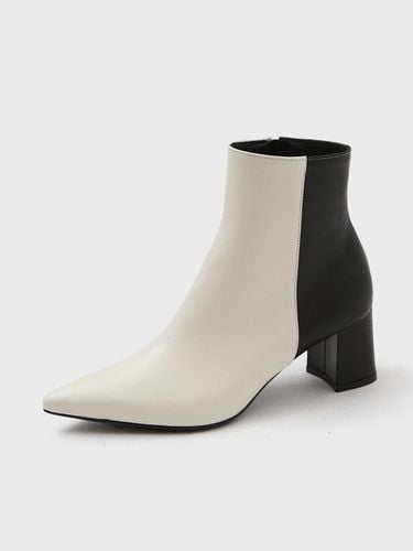 Dio Ankle Boots_Cookie N Cream - SECONDAILY - Modalova