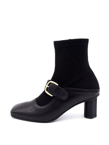 Mary Jane Mule Socks Boots_Black - NONETHELESS - Modalova