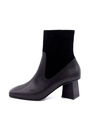 Suede Ankle Boots_Black - NONETHELESS - Modalova