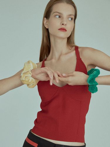 Holiday Velvet Scrunchie - Elizabeth Moments - Modalova