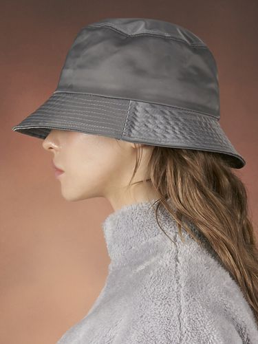 Poly Bucket Hat - Gray - VARZAR - Modalova