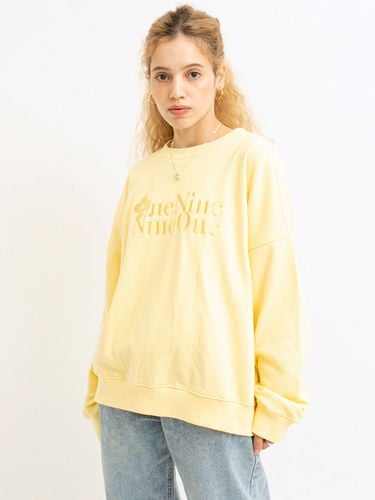 Flower Logo Sweatshirt_Yellow - oneninenineone - Modalova