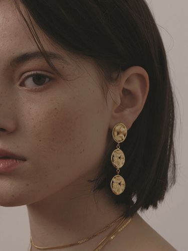 Baby Vintage Gold Earrings - 1064STUDIO - Modalova