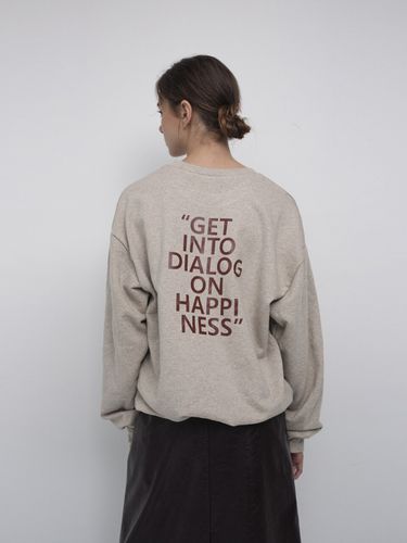 Happiness Sweatshirt_Beige - AEER - Modalova