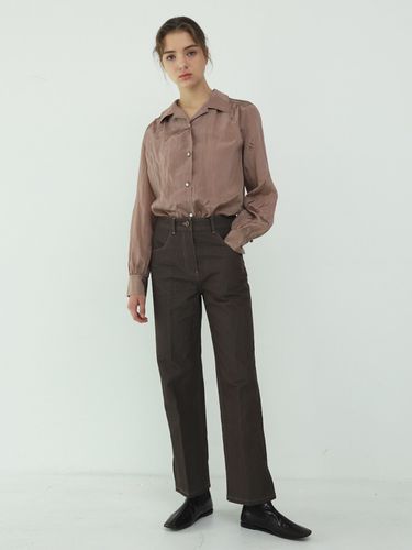 Standard Denim Pants_Brown - AEER - Modalova