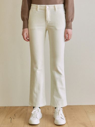 CORDUROY SEMI BOOTCUT PANTS - YAN13 - Modalova