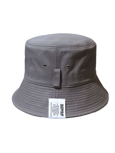 Unisex] EL COTTON GRAY BUCKET HAT - SLEEPYSLIP - Modalova