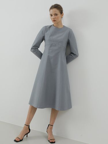 Stitch Midi-Dress_Blue - UIJI - Modalova