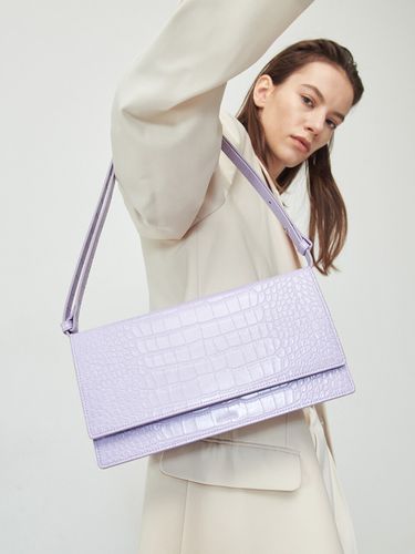 Matin Croc Bag_Lilac - DU MATIN - Modalova