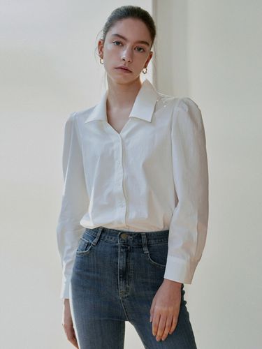 PLACKET PUFF SHIRT - NICK&NICOLE - Modalova