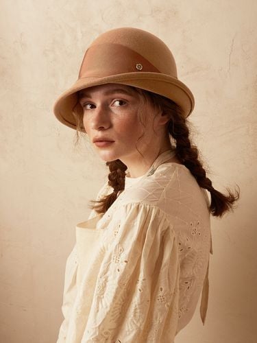 Soft cloche - camel brown - Brown Hat - Modalova