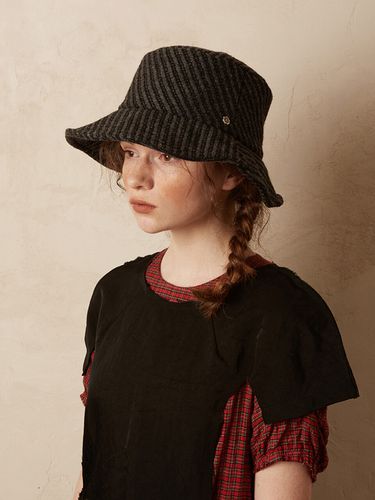 Twill Buket hat - Charcoal - Brown Hat - Modalova