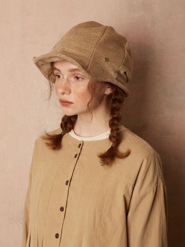 Short bell hat - Cashmere beige - Brown Hat - Modalova