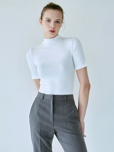 MOCK NECK HALF TOP - NICK&NICOLE - Modalova