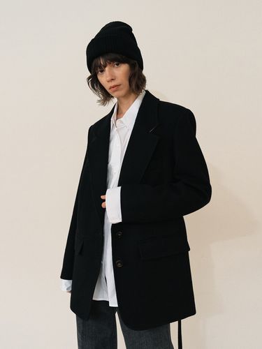 Back Collar Jacket_Nocturnal Black - AEER - Modalova