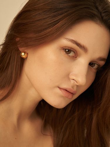 Ball Earring - gold - MAD FACTORY - Modalova