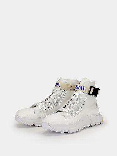 Dual Sole Hi Top Sneakers White - TONNO22 - Modalova